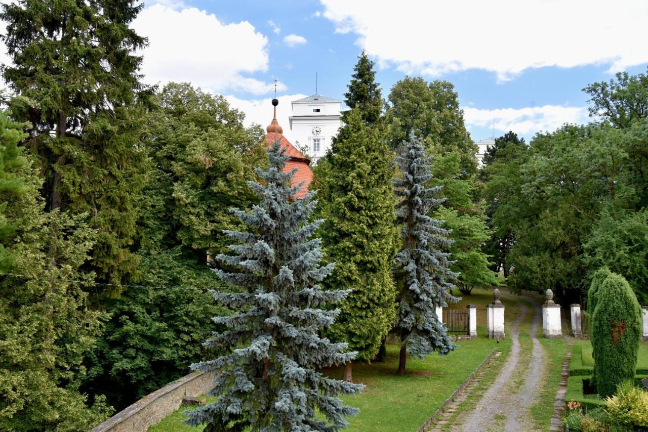Zamek Castle Racice - Predzamci Forecastle Exterior photo